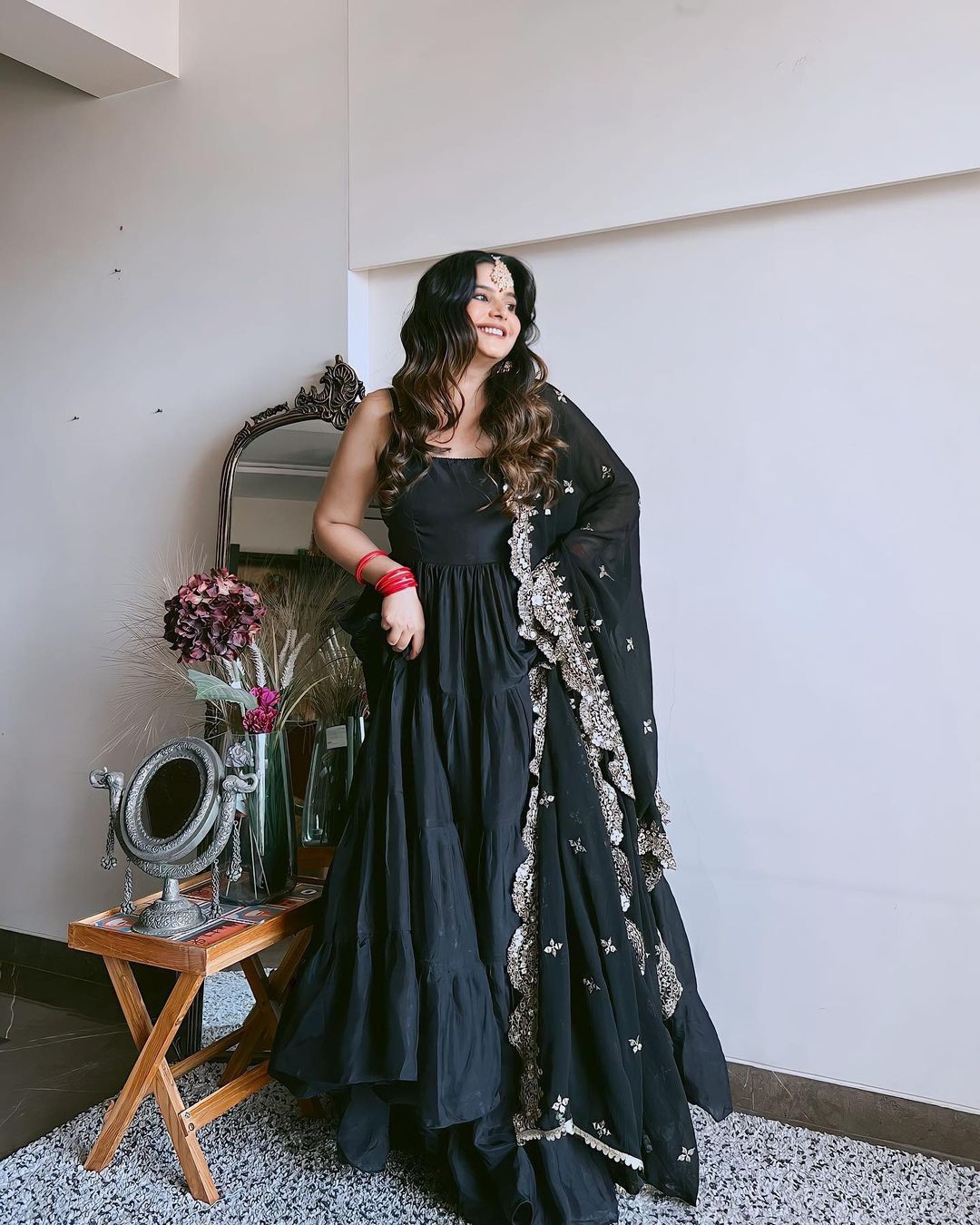 Black Anarkali Dress | Buy Black Colour Anarkali Dress Online | KalaNiketan